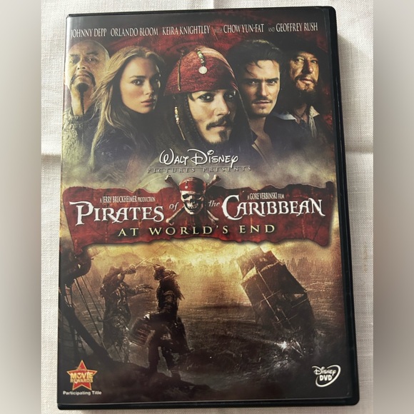 Disney Other - Pirates of the Caribbean: At World's End (DVD, 2007)